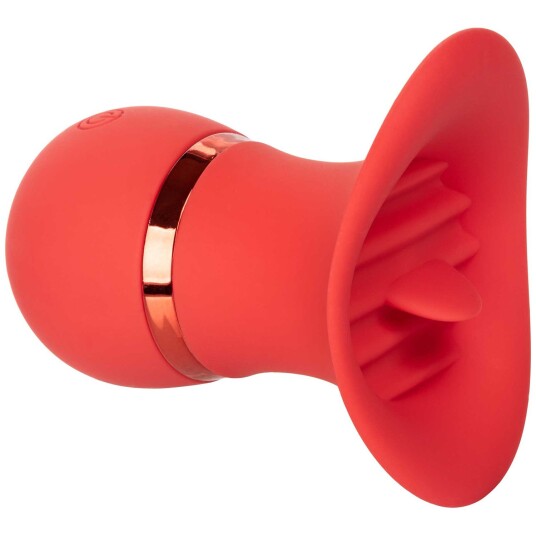 CalExotics French Kiss Charmer Vibrator - Rød CalExotics French Kiss Charmer Vibrator - Rød