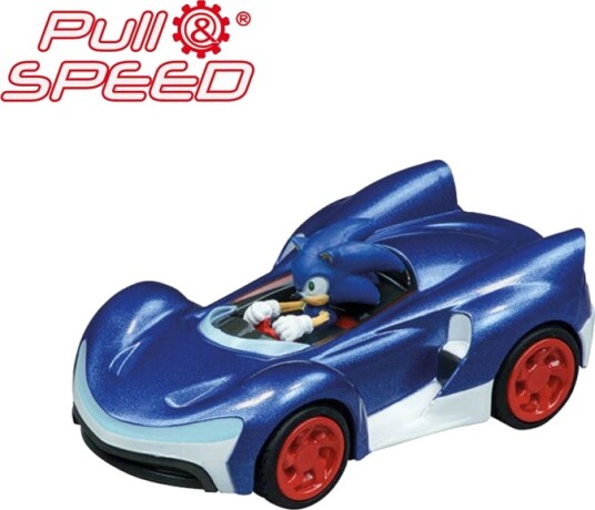 Carrera Pull Back Car Team Sonic Racing Speed star