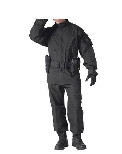 Rothco Army Combat Uniform Jacket Svart