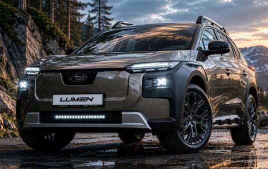 Lumen grillkit Subaru E-outback 26+. 21 352 lumen. Diskret og pen montering.