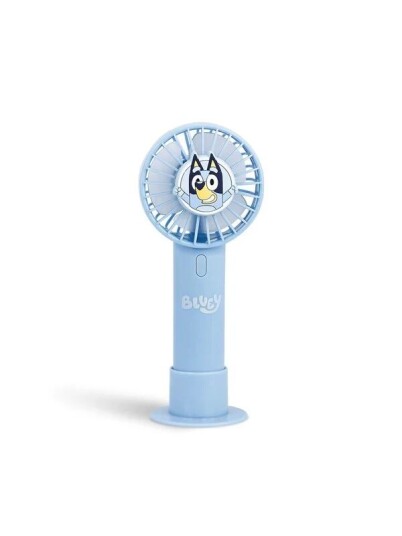 Bluey Håndholdt Mini Vifte med 3D Tegnefigur