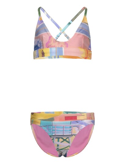 Rip Curl Malibu Bikini Girl Multi/patterned 12 Rip Curl Malibu Bikini Girl Multi/patterned 12