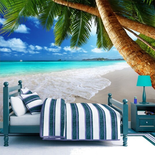 Fototapet Tropical Island 100x70 - Artgeist sp. z o. o.