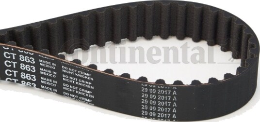 Registerrem CONTITECH CT863 Registerrem CONTITECH CT863