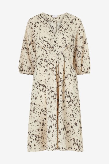 Coster Copenhagen - Kjole Sprinkle Print - Beige