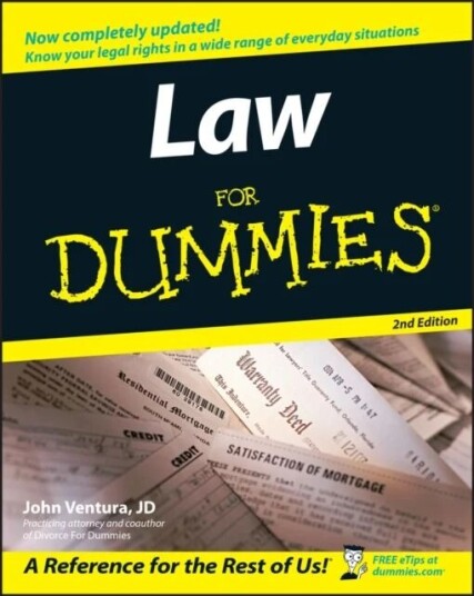 Law For Dummies Av John Ventura