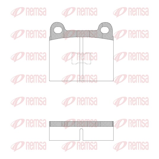 Bremseklosser REMSA 0017.20