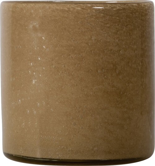Byon Calore Lysestake/Vase 15 cm Beige Glass