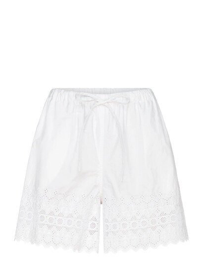 Polo Ralph Lauren Emb 80/2 Mw Ctn Pw Wvn Shorts White L