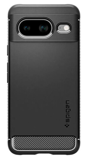 Spigen Google Pixel 8 Spigen Rugged Armor Deksel - Svart