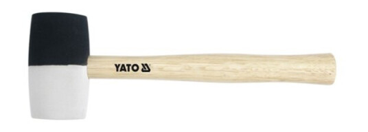 Yato YT-4601 Gummihammer med Trehåndtak - 340g/365g