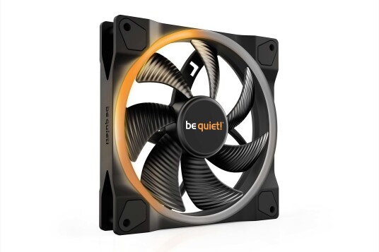 be quiet! Light Wings 140mm PWM Vifte med RGB Belysning - 23 dBA