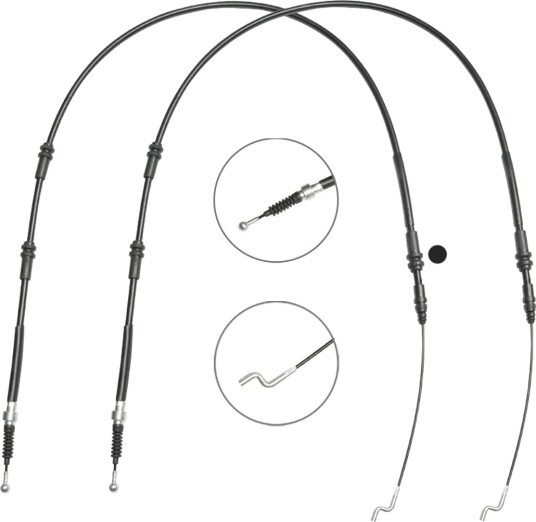 RIDEX 124C1344 Tautrekk håndbremse