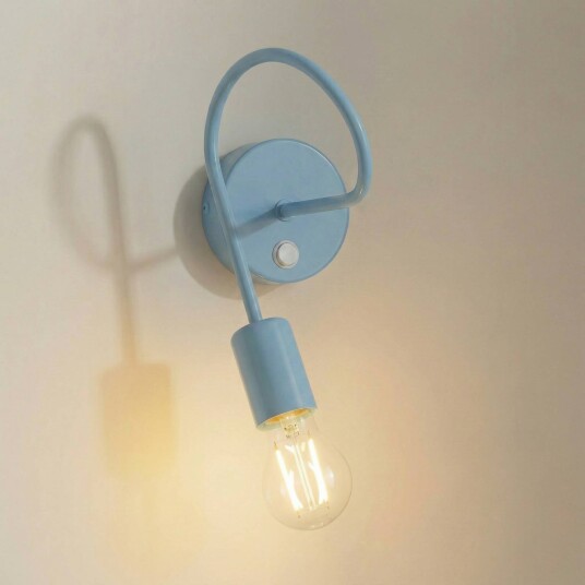Vegglampe Oxford HELAM dimbar Blå Stue / spisestue Metall Ung stilretning