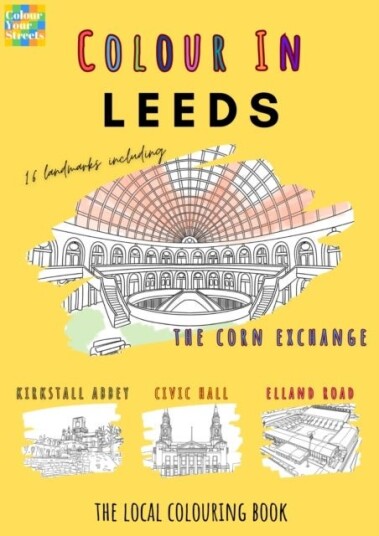 Leeds Colouring Book A4 Leeds Colouring Book A4