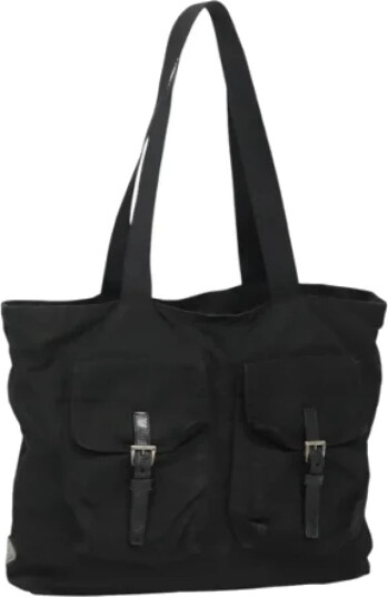 Prada Vintage Dame Svart