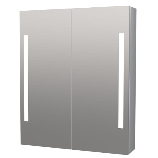 Alterna Atina Speilskap B60-120xd14xh72 M/integrert LED i Dørene 100cm Alterna Atina Speilskap B60-120xd14xh72 M/integrert LED i Dørene 100cm