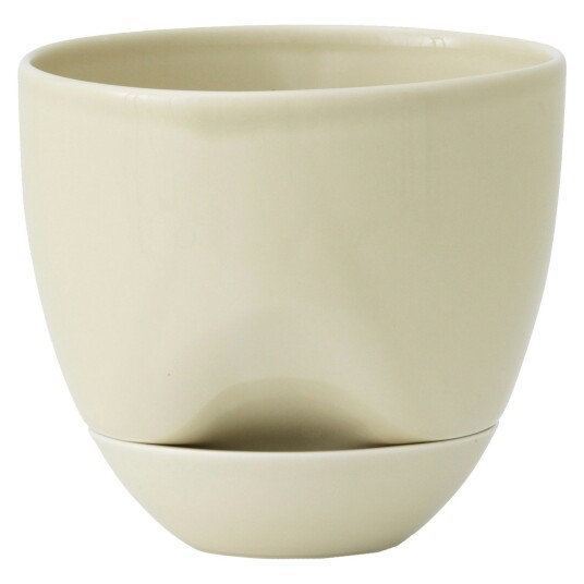 Audo Copenhagen Hydrous Krukke Selvvannende Ø12 cm Ashen