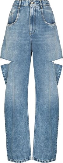 Maison Margiela Dame Jeans Blå XS, Maison Margiela Dame Jeans Blå XS,