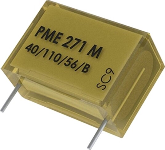 Kemet Pme271m647kr30 Radiostøyreduksjonskondensator Radial 275 V/Ac 10 % 1 Stk