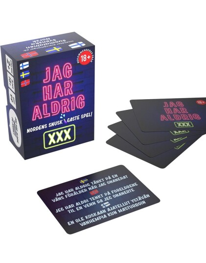 Jeg Har Aldri XXX Drikkespill med Kort Jeg Har Aldri XXX Drikkespill med Kort