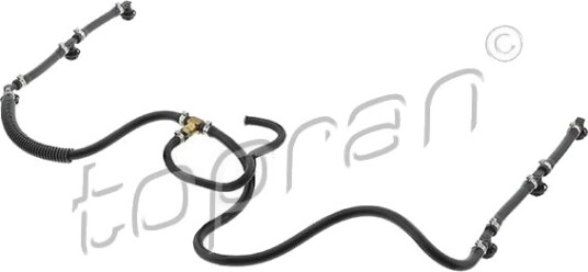 Slange, lekkasje brennstoff TOPRAN 410 255