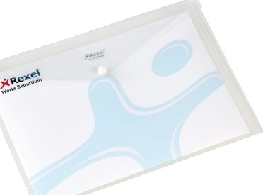 Rexel 16129Wh A4 Polypropylen Pp Hvit 150 Ark 335 Mm 235 Mm