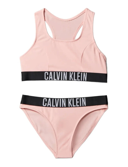 Calvin Klein Bralette Bikini Set Pink 152 164