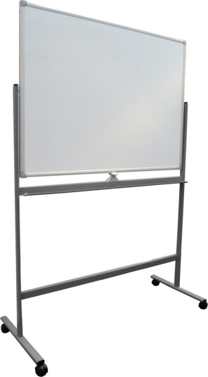 Mobil Whiteboard 1200X900 Mm Grå Stel