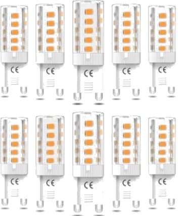 G9 LED-lyspærer – Varmhvit – 10stk