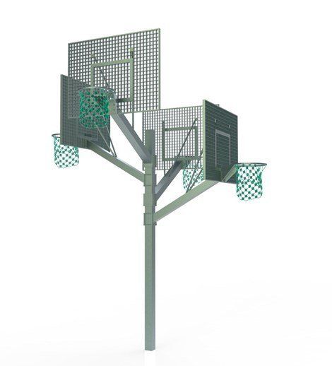 Basketballstativ Senterbasket Goliath Basketballstativ Senterbasket Goliath