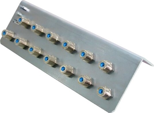 Televes Koaksialadapter F-Type Hun/Hun Metallisk