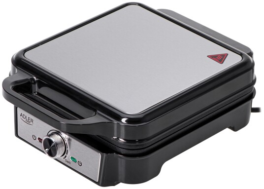 Adler AD 3083 Vaffeljern 1800W Justerbar Temperatur Non stick Sort Adler AD 3083 Vaffeljern 1800W Justerbar Temperatur Non stick Sort