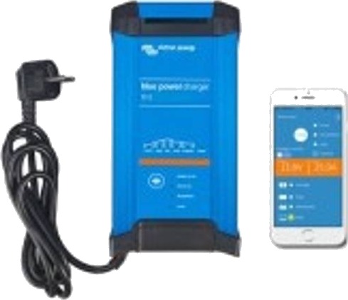 VICTRON Blue Smart IP22 Batterilader 12V 15A 1 kanal m.Bluetooth. VICTRON Blue Smart IP22 Batterilader 12V 15A 1 kanal m.Bluetooth.