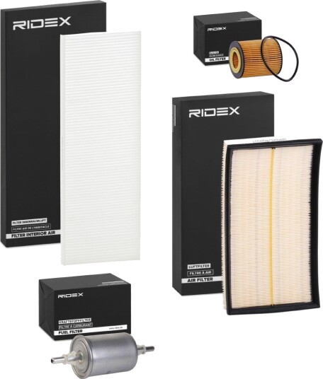 Filtersett RIDEX 4055F0082