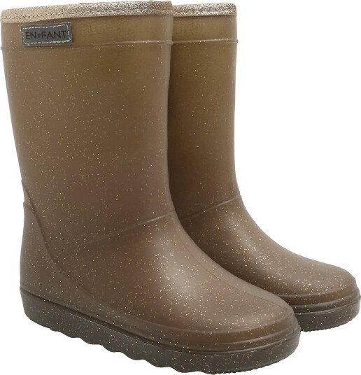 En Fant Thermo Boots Glitter - Brown - 25