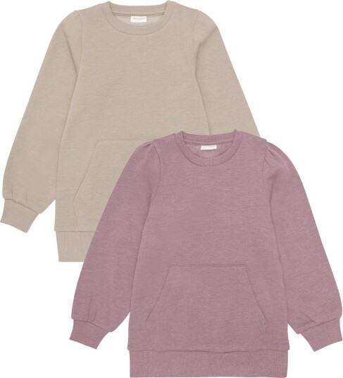 Minymo Sweat Shirt Girl (2-Pack) - Multi/patterned - 116