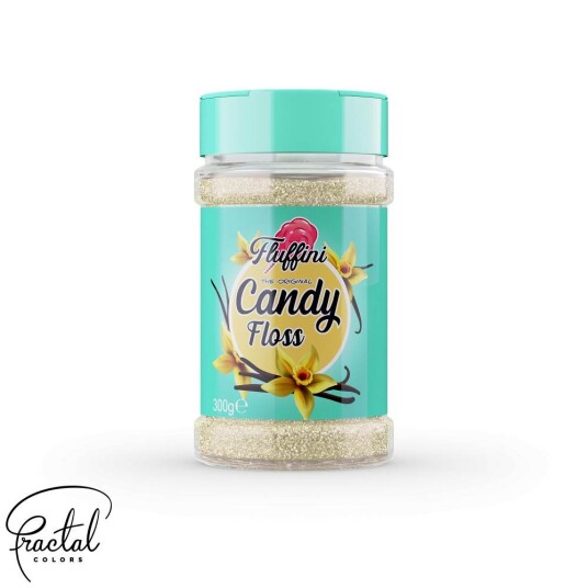 Sukkerspinn Sukker Fluffini  Vanilje 300g 