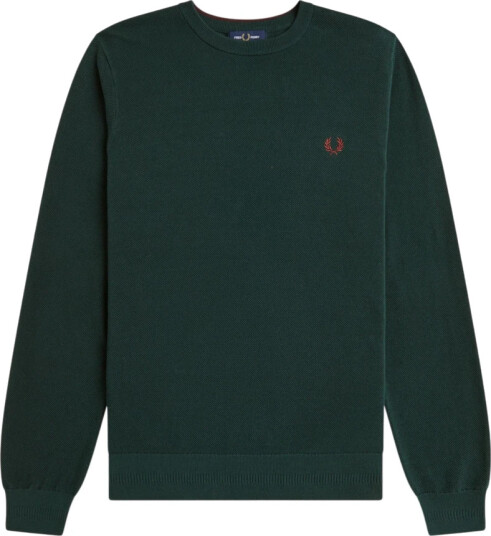 Fred Perry Herre Strikkevarer Grønn L, Fred Perry Herre Strikkevarer Grønn L,