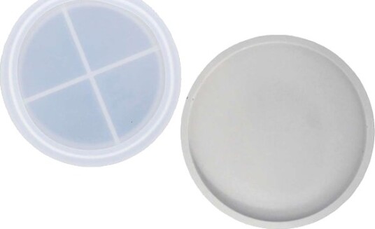 Silikonform Rund M/Kant Ø10cm Silikonform Rund M/Kant Ø10cm