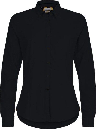J. Harvest & Frost Skjorte Yellow Bow Svart
