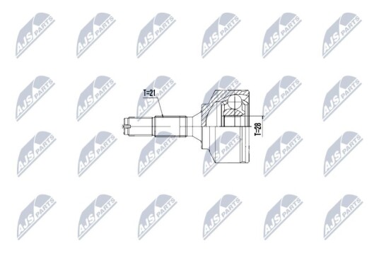 Nty Drivknute drivaksel NTY NPZ CT 025