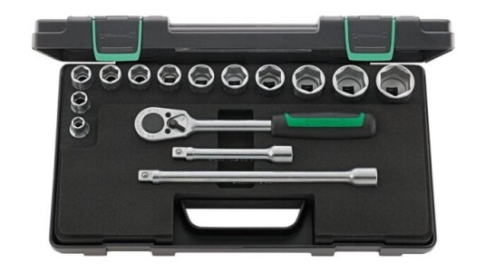 Stahlwille 52/12/3 Kn 96031436 Topnøglesæt 1/2 (12,5 Mm)