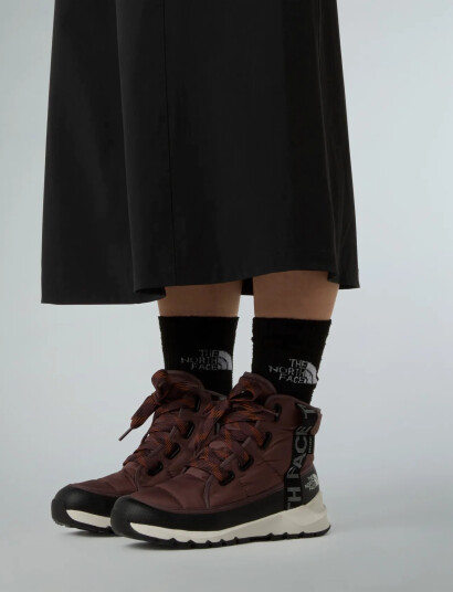 The North Face W Thermoball Lace Up Luxe Wp - Brown - 37