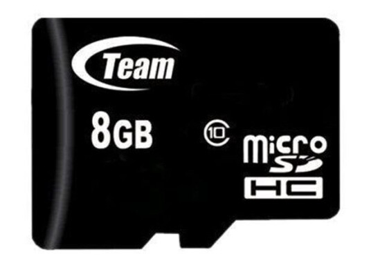 Team Group Group memory card Micro SDHC 8GB Class 10 +Ad Team Group Group memory card Micro SDHC 8GB Class 10 +Ad