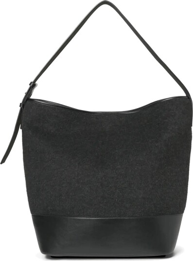 DAY ET Day Lux Wool Tote   Grey   ONE SIZE