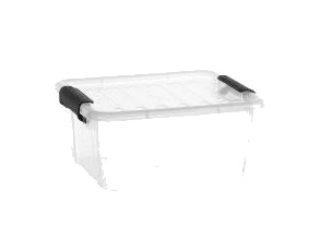 Opbevaringsbox Home Box 2 Ltr 205X170x75 Mm Pp Med Låg,5 Stk/Pk