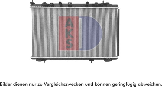 AKS DASIS 150161N Radiator motorkjøling