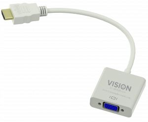 VISION HDMI to VGA Adaptor VISION HDMI to VGA Adaptor