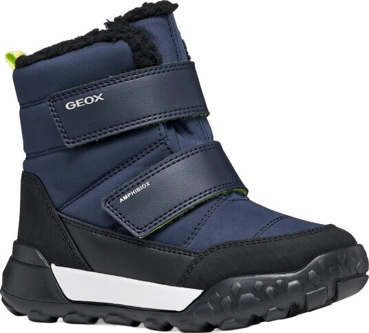 GEOX J Trekkyup Boy B Abx NAVY/LIME 35
